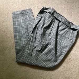 RW&Co. black and white plaid pants - size 12 NWOT